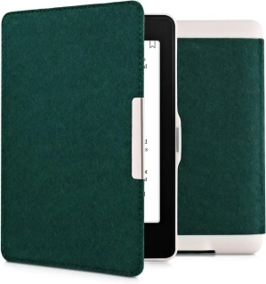 Puzdro KW Mobile Felt Fabric - KW3434578 - pre Amazon Kindle Paperwhite 1/2/3 - zelené
