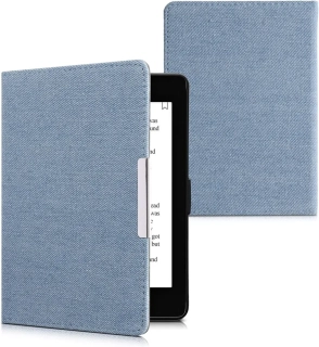 Puzdro KW Mobile - Textil Light Blue - KW5810723 - pre Amazon Kindle Paperwhite 1/2/3 - svetlo modré