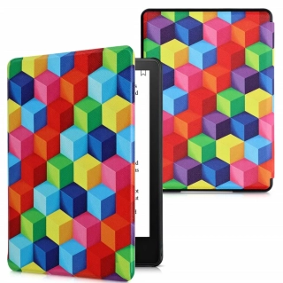Puzdro KW Mobile - Colorful Blocks - KW5625623 - pre Amazon Kindle Paperwhite 5 (2021) - viacfarebné