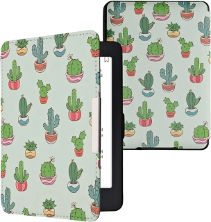 Puzdro KW Mobile - Cactus - KW2313651 - pre Amazon Kindle Paperwhite 1/2/3 - viacfarebné