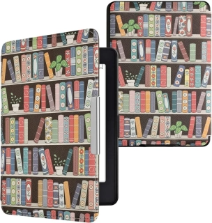 Puzdro KW Mobile - Summer Library - KW2582454 - pre Amazon Kindle Paperwhite 1/2/3 - viacfarebné