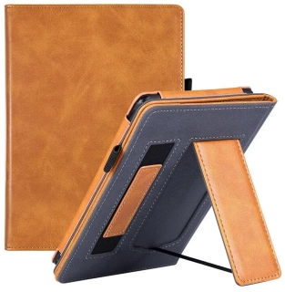 Fortress FT4011 Premium - púzdro so stojanom pre Amazon Kindle Paperwhite 5 (2021) - hnedé, magnet, AutoSleep