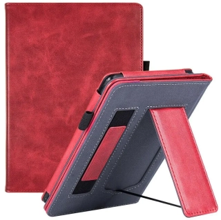 Fortress FT4012 Premium - puzdro so stojanom pre Amazon Kindle Paperwhite 5 (2021) - červené, magnet, AutoSleep