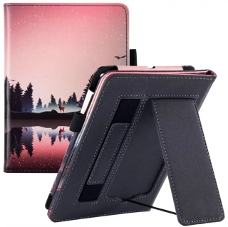Fortress FT4020 Premium - púzdro so stojanom pre Amazon Kindle Paperwhite 5 (2021) - motív Nightlake, magnet, AutoSleep