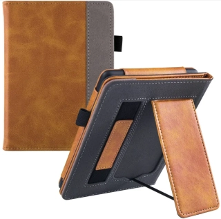 Fortress FT4026 Premium - púzdro so stojanom pre Amazon Kindle Paperwhite 5 (2021) - hnedé/sivé, magnet, AutoSleep