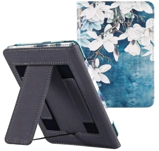 Fortress FT4035 - puzdro so stojanom pre Pocketbook 700 Era - motív Icy Garden, magnet, AutoSleep