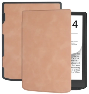 Puzdro Durable Lock DL4047, obal na Pocketbook 743G InkPad 4 a Pocketbook 743C InkPad Color (2/3) - zlaté, magnetické zatváranie, AutoSleep