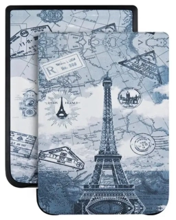 ARMORI TRIMER T019, púzdro pre Pocketbook 740 InkPad 3 - motív Paris