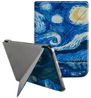 ARMORI KEEPER K028, puzdro so stojanom pre Pocketbook 740 InkPad 3 - motív Gogh