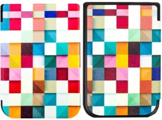 ARMORI TRIMER T035 - púzdro pre Pocketbook 631 Touch HD - motív Square