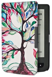 ARMORI TRIMER T038 - púzdro pre Pocketbook 614 / 615 / 624 / 625 / 626 - motív Tree