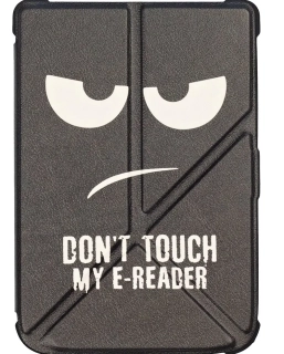 Origami Durable Lock ODL-105 púzdro pre Pocketbook 616 / 617 / 618 / 627 / 628 / 632 / 633 - motív Dont Touch, stojan, magnet
