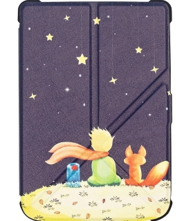 Origami Durable Lock ODL-106 púzdro pre Pocketbook 616 / 617 / 618 / 627 / 628 / 632 / 633 - motív Little Prince, stojan, magnet