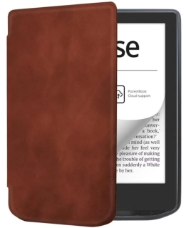 Armori Trimer T053, púzdro pre Pocketbook 629 Verse / 634 Verse Pro - magnetické zatváranie, AutoSleep, hnedé