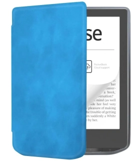 Armori Trimer T056, púzdro pre Pocketbook 629 Verse / 634 Verse Pro - magnetické zatváranie, AutoSleep, svetlo modré