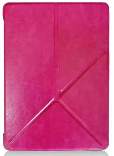ARMORI STANDER S103, púzdro so stojanom Origami pre Amazon Kindle 4/5 - tmavo ružové