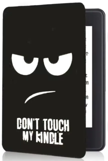 Armori Trimer T122, púzdro pre Amazon Kindle Paperwhite 1/2/3 - magnetické zatváranie, AutoSleep, motív Dont Touch