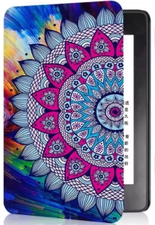 Armori Trimer T125, púzdro pre Amazon Kindle Paperwhite 1/2/3 - magnetické zatváranie, AutoSleep, motív Mandala