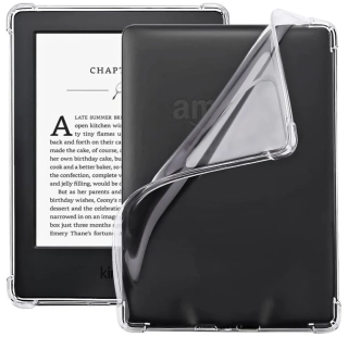Armori Siliconer S129 - Púzdro TPU Silicone - pre Amazon Kindle Paperwhite 1/2/3 - silikónové, priehľadné