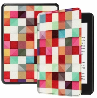 Armori Trimer T144, puzdro pre Amazon Kindle 8 (2016) - magnetické zatváranie, AutoSleep, motív Square