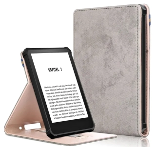 Armori Shelter H171 - puzdro so stojanom pre Amazon Kindle 2022 - šedé