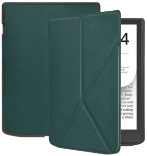 ARMORI STANDER S190, púzdro so stojanom Origami pre Pocketbook 743 G/C/K3 (InkPad4, Color 2, Color 3) - zelené