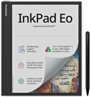 PocketBook 1042 InkPad Eo Mist Grey - 64 GB, WiFi, Bluetooth, Android 11 - sivý