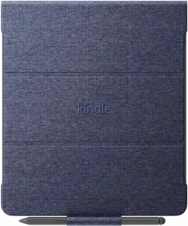 Originálne púzdro Amazon Kindle Scribe - KSFADB, PU koža, stojan, tmavo modré