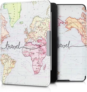 Puzdro KW Mobile - Travel - KW4556912 - pre Amazon Kindle Paperwhite 1/2/3 - viacfarebné