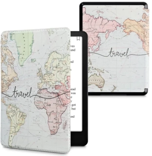 Puzdro KW Mobile - Travel - KW5781002 - pre Amazon Kindle Paperwhite 5 (2021) - viacfarebné