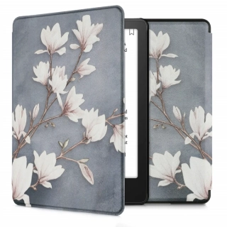 Puzdro KW Mobile - Magnolias II - KW5625602 - pre Amazon Kindle Paperwhite 5 (2021) - viacfarebné