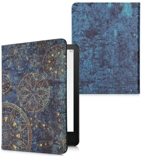 Puzdro KW Mobile - Golden Mandalas - KW5781018 - pre Amazon Kindle Paperwhite 5 (2021) - viacfarebné, vrecko na ruku