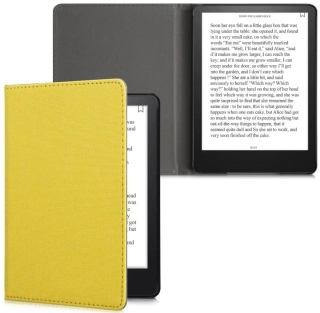 Puzdro KW Mobile - Textil Yellow - KW5716006 - pre Amazon Kindle Paperwhite 5 (2021) - žlté