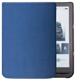 Durable Lock - DL-1223 - púzdro na Pocketbook 740 InkPad 3 - modré, magnetické zatváranie, AutoSleep