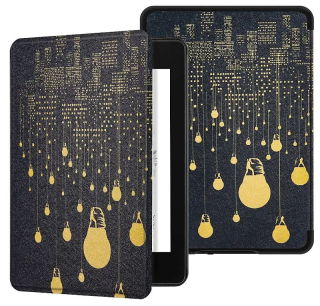 Puzdro Durable Lock PB-01 pre Pocketbook 616 / 617 / 618 / 627 / 628 / 632 / 633 - motív Lights