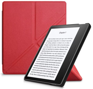 Obal Durable Lock Origami DLO-02 na Amazon Kindle Oasis 2/3 - červené