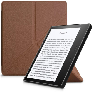 Obal Durable Lock Origami DLO-04 na Amazon Kindle Oasis 2/3 - hnedé