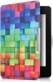 Puzdro KW Mobile - Rainbow Cubes - KW2582404 - pre Amazon Kindle Paperwhite 1/2/3 - viacfarebné