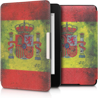 Púzdro KW Mobile - Retro Flagge Spanien - KW2313538 - pre Amazon Kindle Paperwhite 1/2/3 - viacfarebné