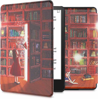 Puzdro KW Mobile - Magical Library - KW5625611 - pre Amazon Kindle Paperwhite 5 (2021) - viacfarebné