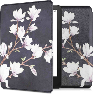 Púzdro KW Mobile - Magnolias - KW5625601 - pre Amazon Kindle Paperwhite 5 (2021) - viacfarebné