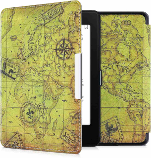 Puzdro KW Mobile - Ancient World Map - KW4664456 - pre Amazon Kindle Paperwhite 4 (2018) - viacfarebné