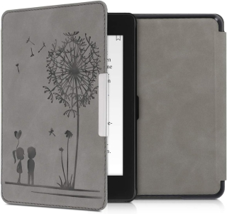 Puzdro KW Mobile - Dandelion Love - KW4897503 - pre Amazon Kindle Paperwhite 4 (2018) - šedé