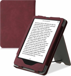 Puzdro KW Mobile - Nubuck Desert Red - KW5762020 - pre Amazon Kindle Paperwhite 1/2/3 - Dark Red