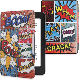 Puzdro KW Mobile - Comics Book - KW4556953 - pre Amazon Kindle Paperwhite 1/2/3 - viacfarebné