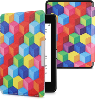 Puzdro KW Mobile - Colorful Blocks - KW5719403 - pre Amazon Kindle Paperwhite 4 (2018) - viacfarebné