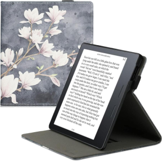 Puzdro KW Mobile - Magnolias - KW4941803 - pre Amazon Kindle Oasis 2/3 - viacfarebné