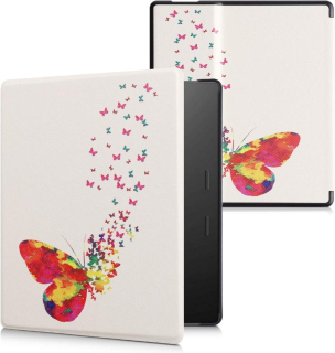 Puzdro KW Mobile - Butterfly Swarm - KW4941714 - pre Amazon Kindle Oasis 2/3 - viacfarebné