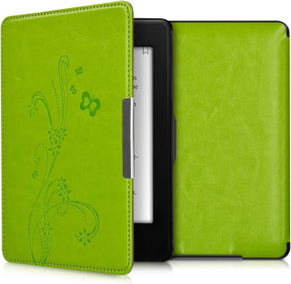 Puzdro KW Mobile - Butterfly Tendril - KW2313628 - pre Amazon Kindle Paperwhite 1/2/3 - zelené