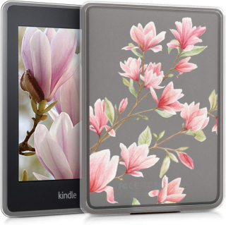 Puzdro KW Mobile - Magnolias - KW4610303 - pre Amazon Kindle Paperwhite 1/2/3 - silikónové